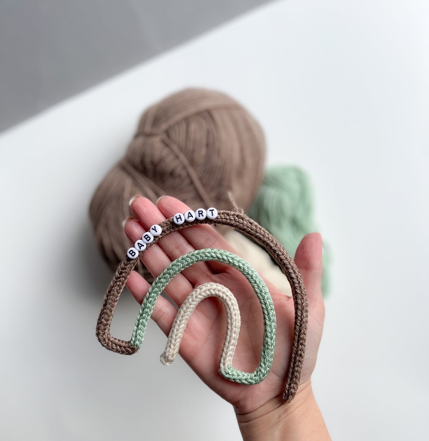Knitted Wire Personalized Rainbow