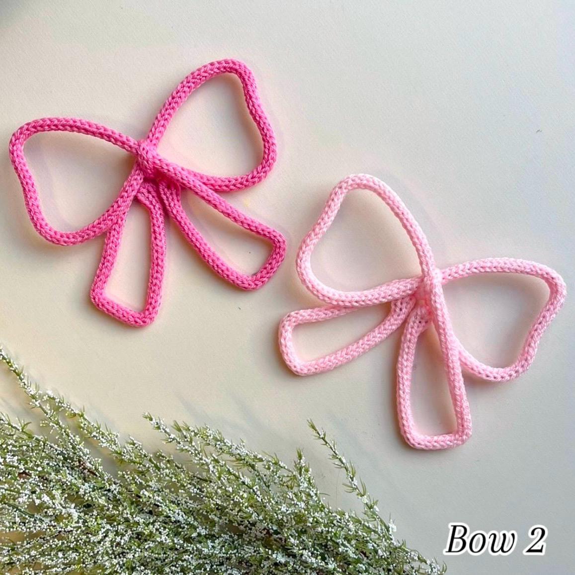 Knitted Wire Bow