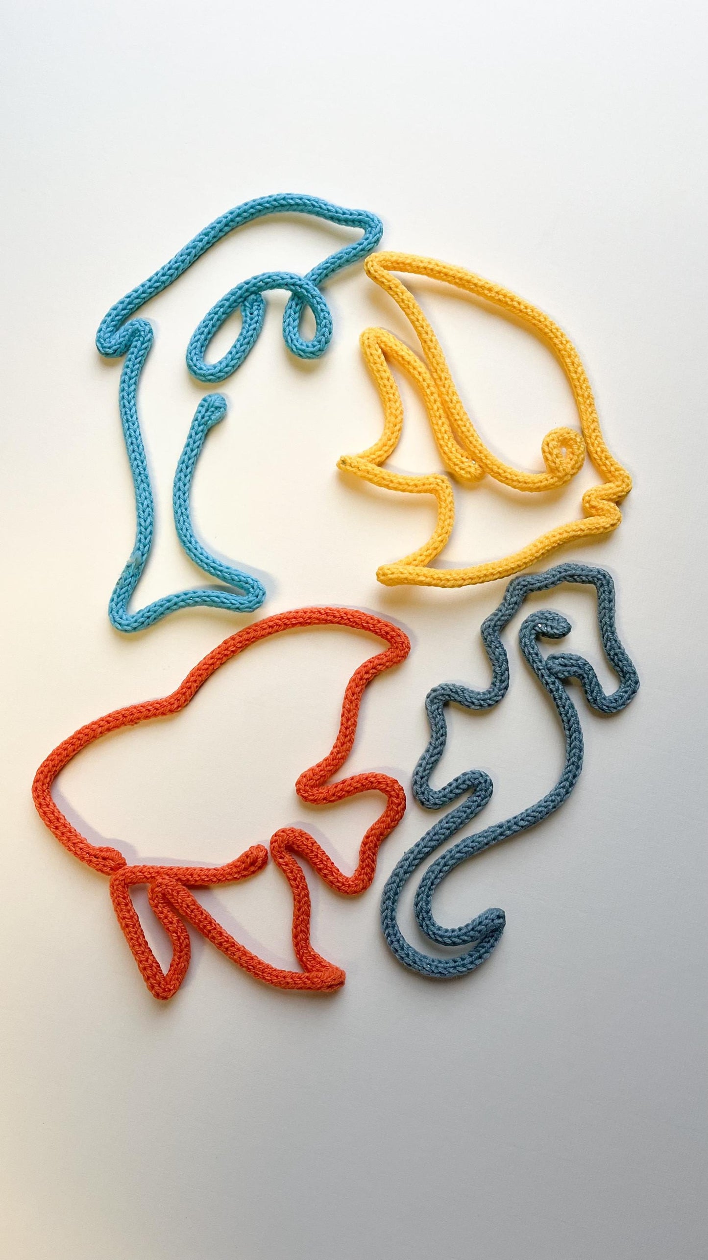 Knitted Wire Sealife: Coastal Kids Room Decor