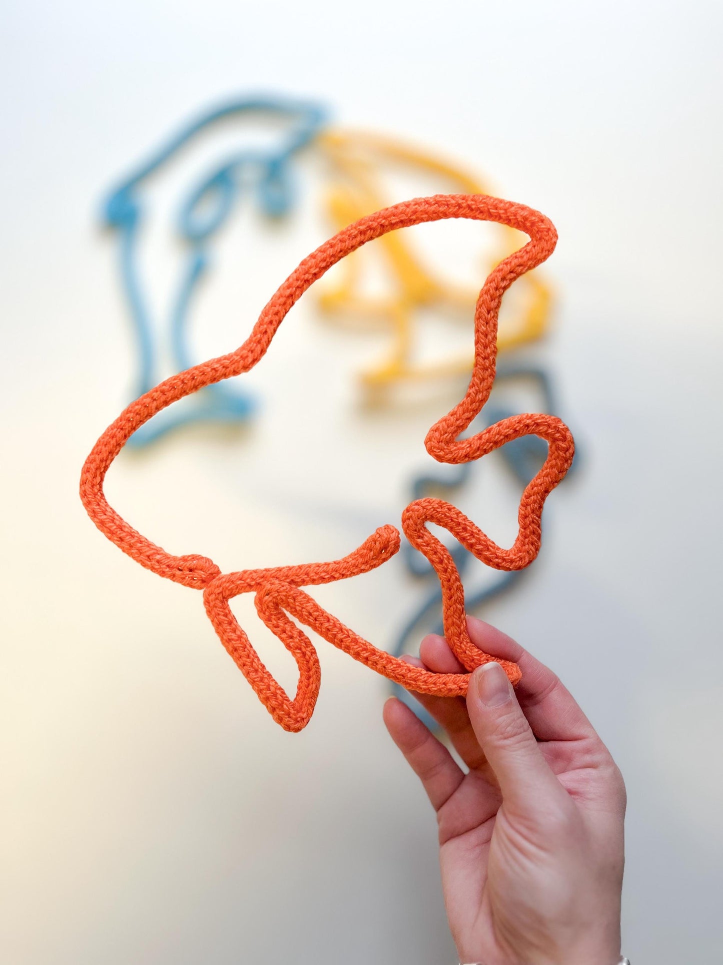 Knitted Wire Sealife: Coastal Kids Room Decor