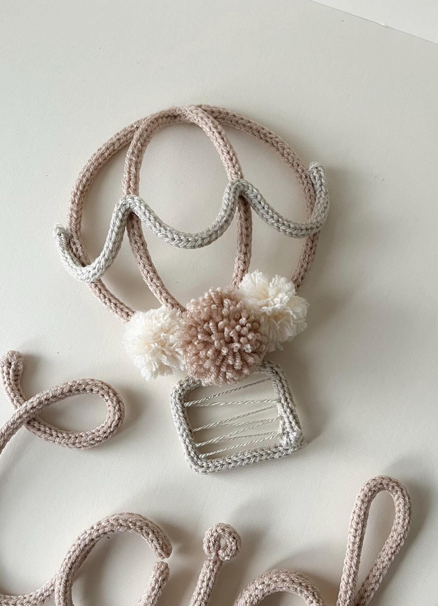 Knitted Wire Hot Air Balloon