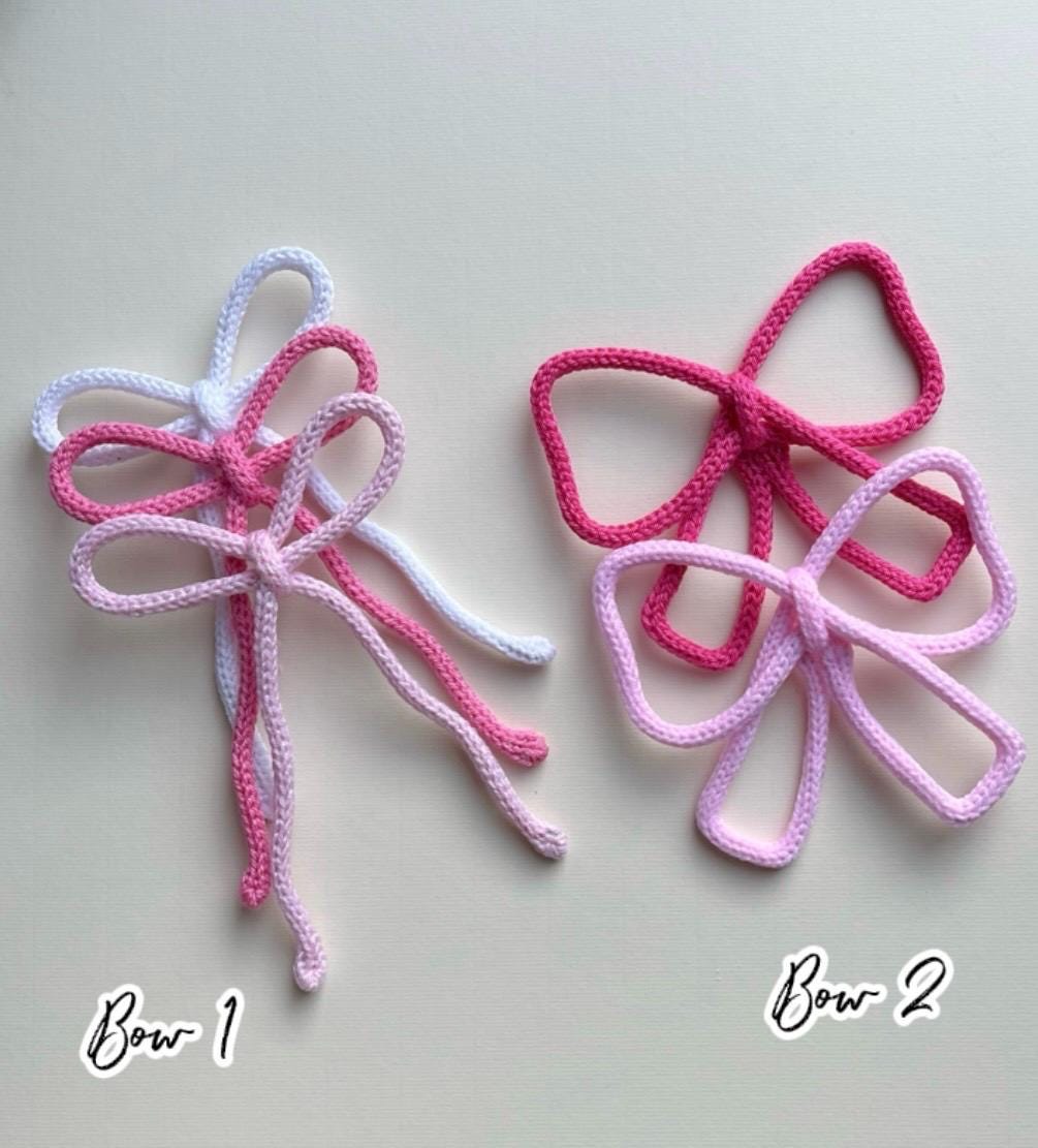 Knitted Wire Bow