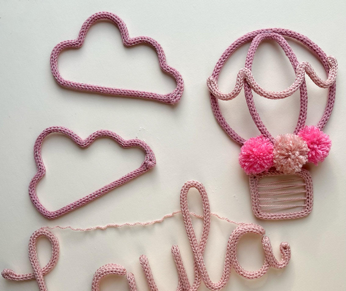 Knitted Wire Hot Air Balloon