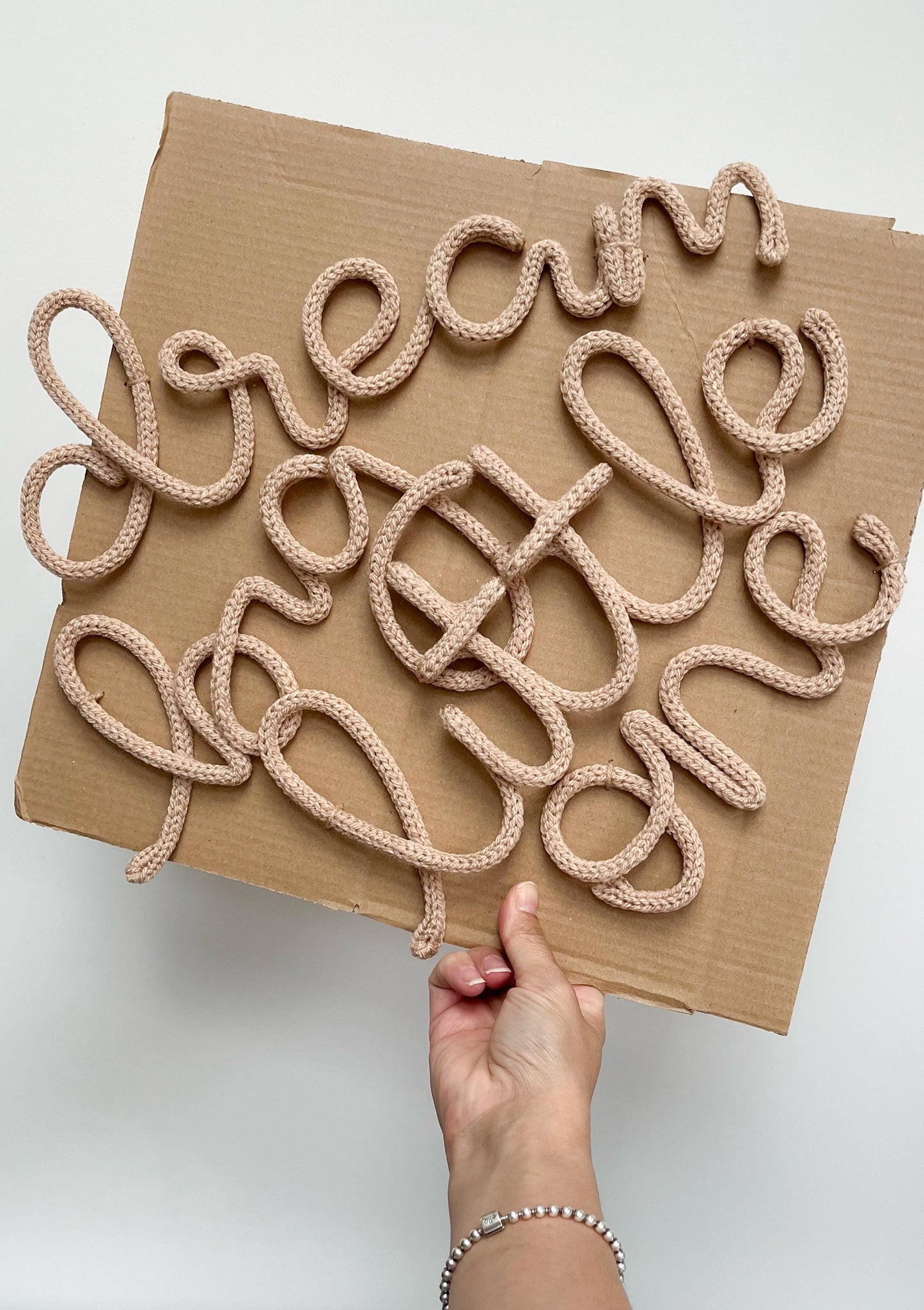 Dream Big Little One Wire Nursery Sign