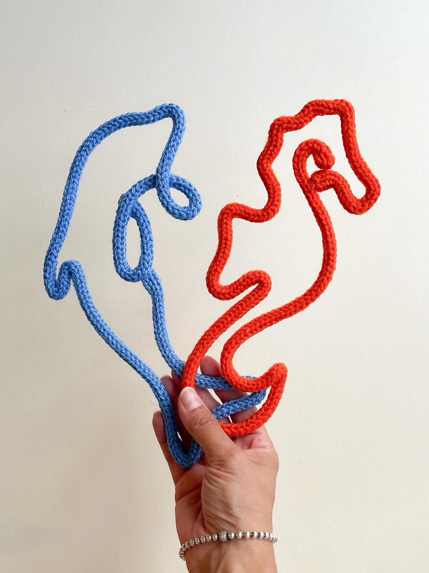 Knitted Wire Sealife: Coastal Kids Room Decor