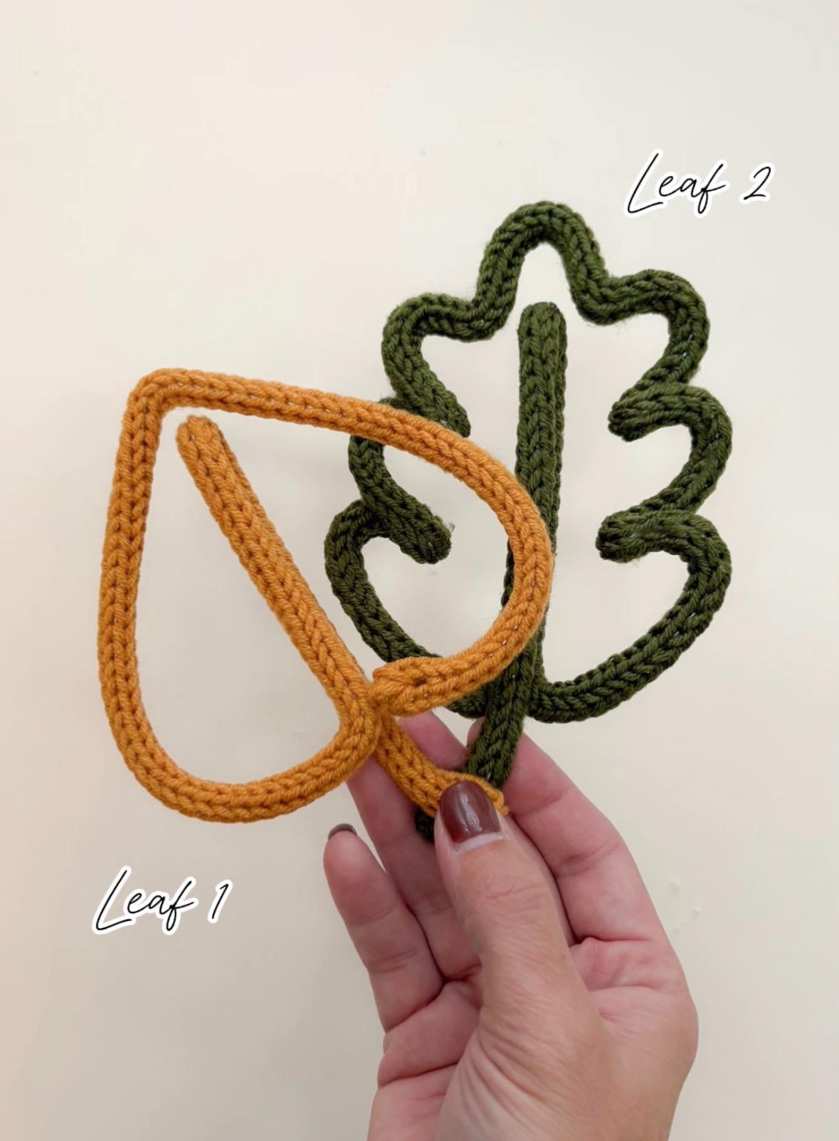 Knitted wire woodland pieces