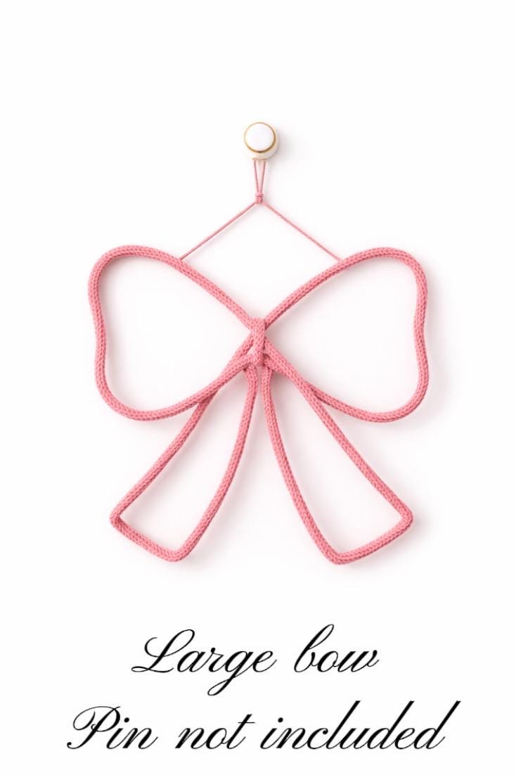 Knitted Wire Bow