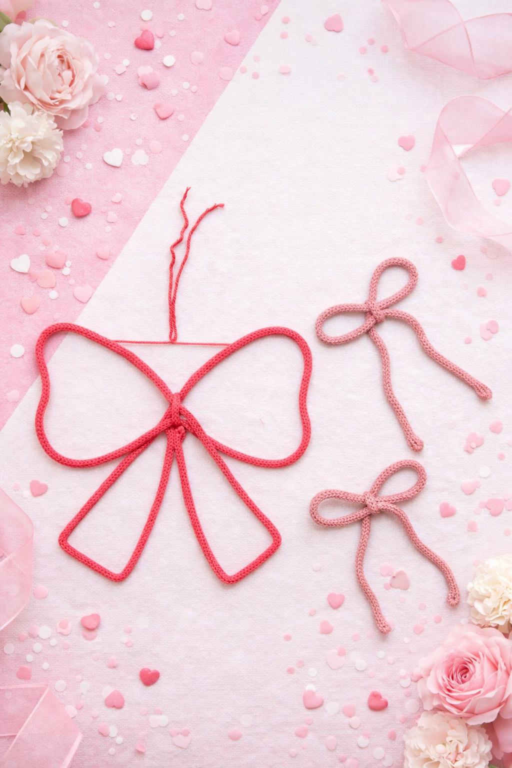 Knitted Wire Bow