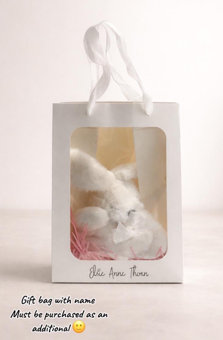 Personalized Baby Bunny Comforter
