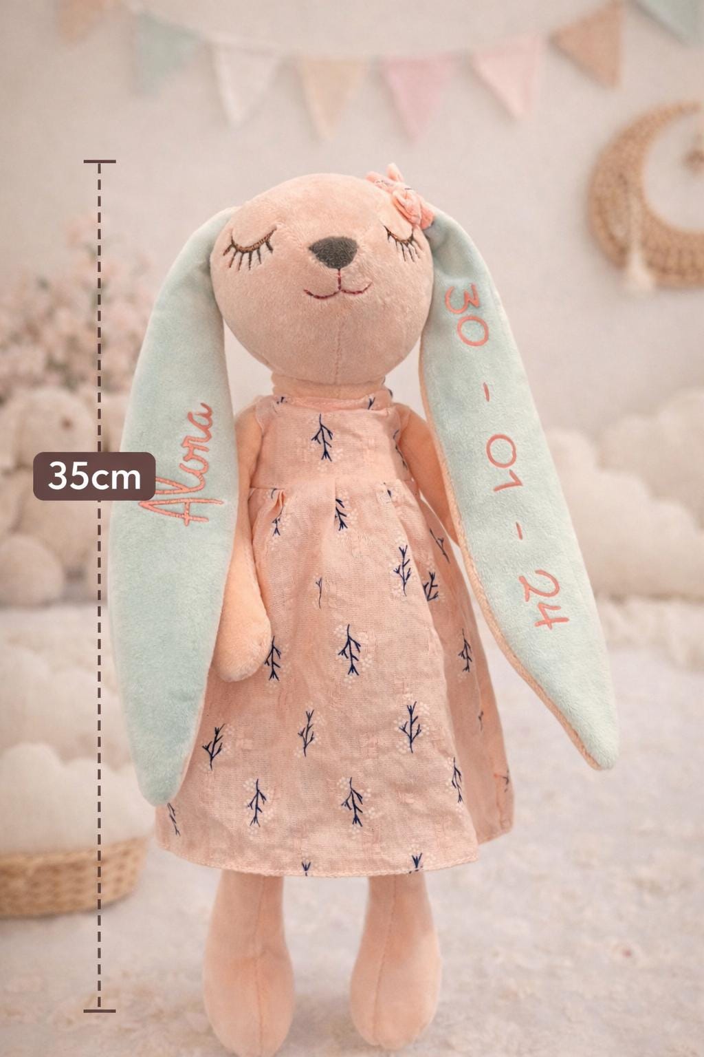 Personalised Bunny Teddy