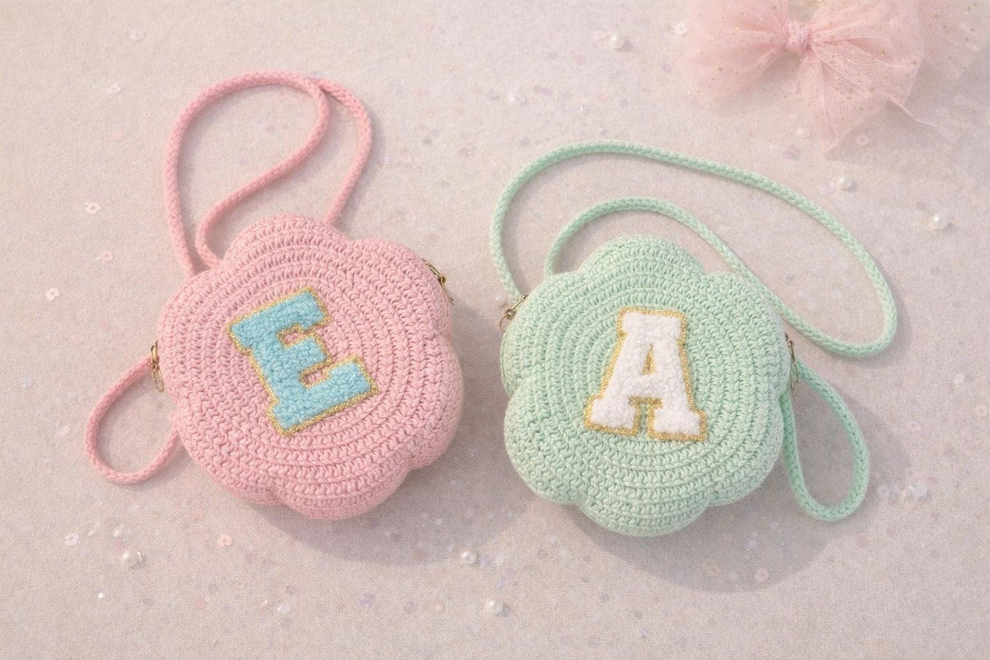 Personalised Children's Wicker-Style Crossbody Bag