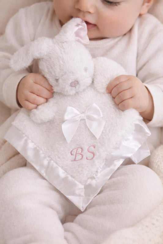 Personalized Baby Bunny Comforter