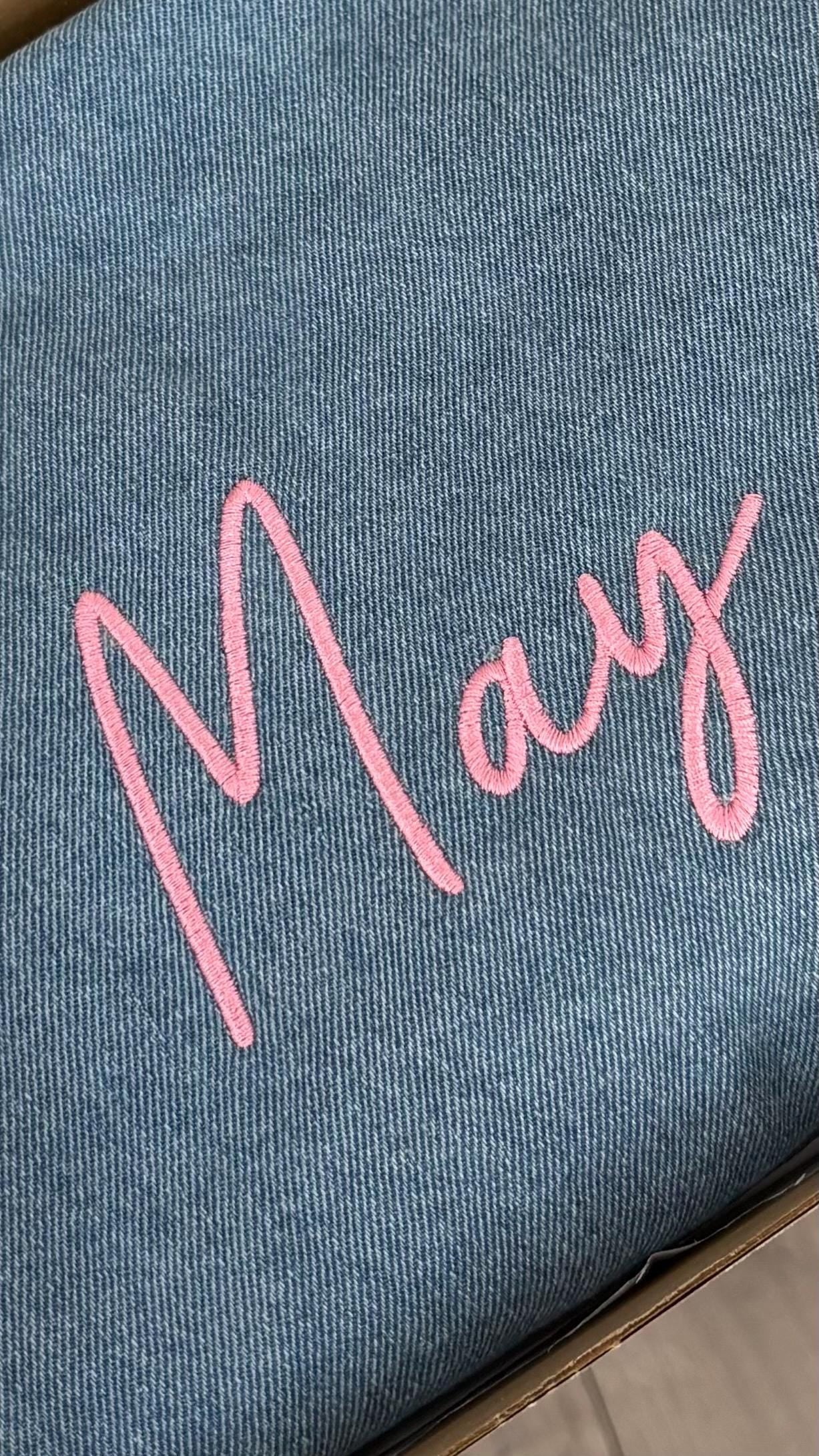 Personalised Kids Denim Jacket