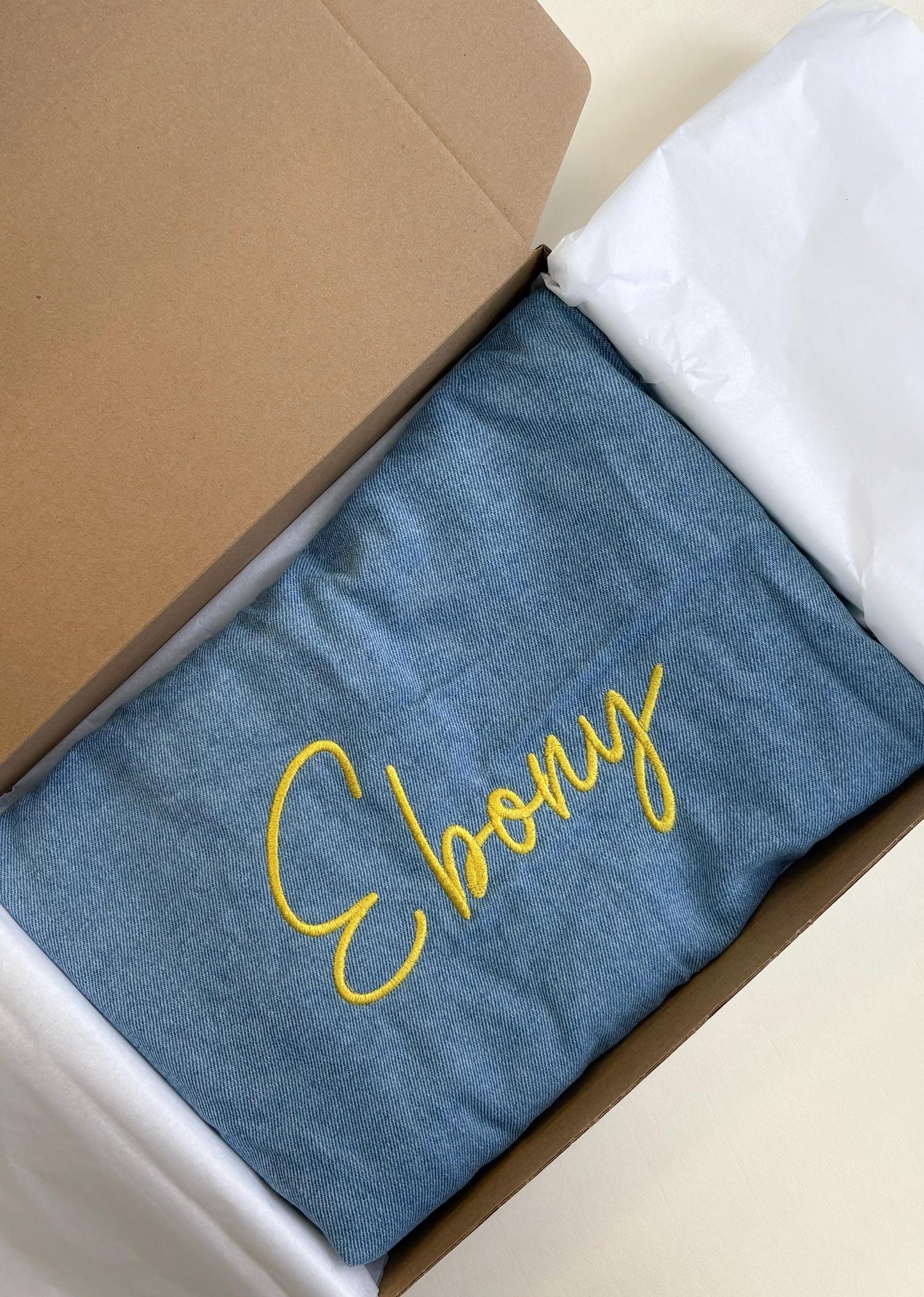 Personalised Kids Denim Jacket