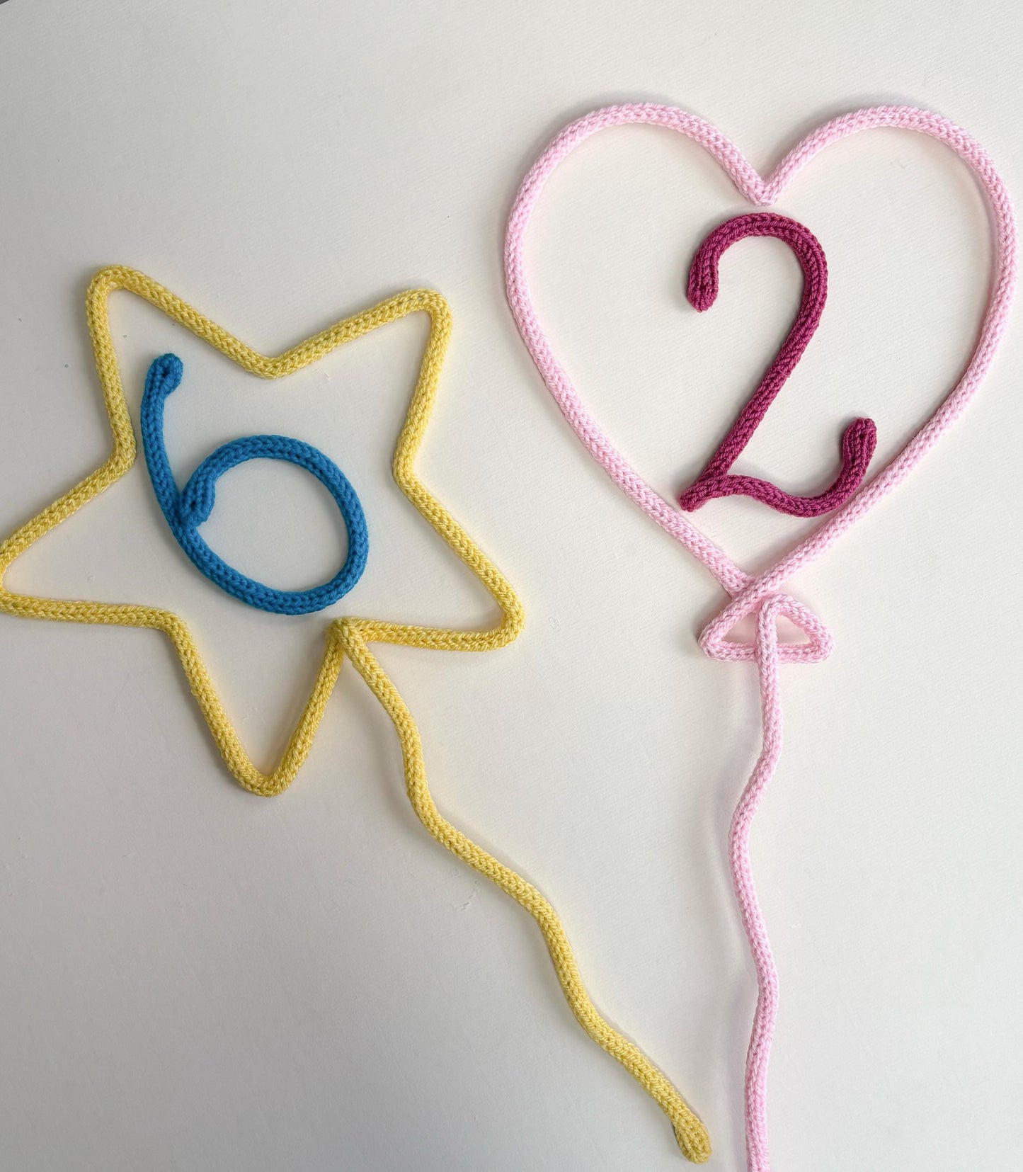 Knitted Wire Baby Milestone Set