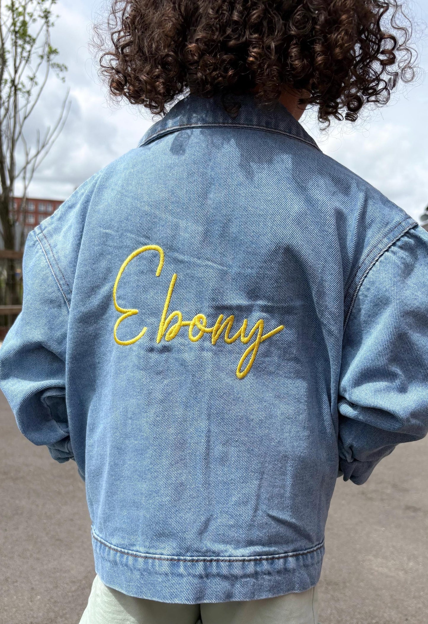 Personalised Kids Denim Jacket