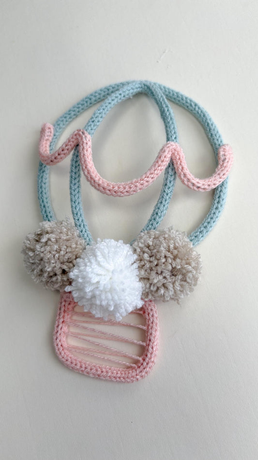 Knitted Wire Hot Air Balloon